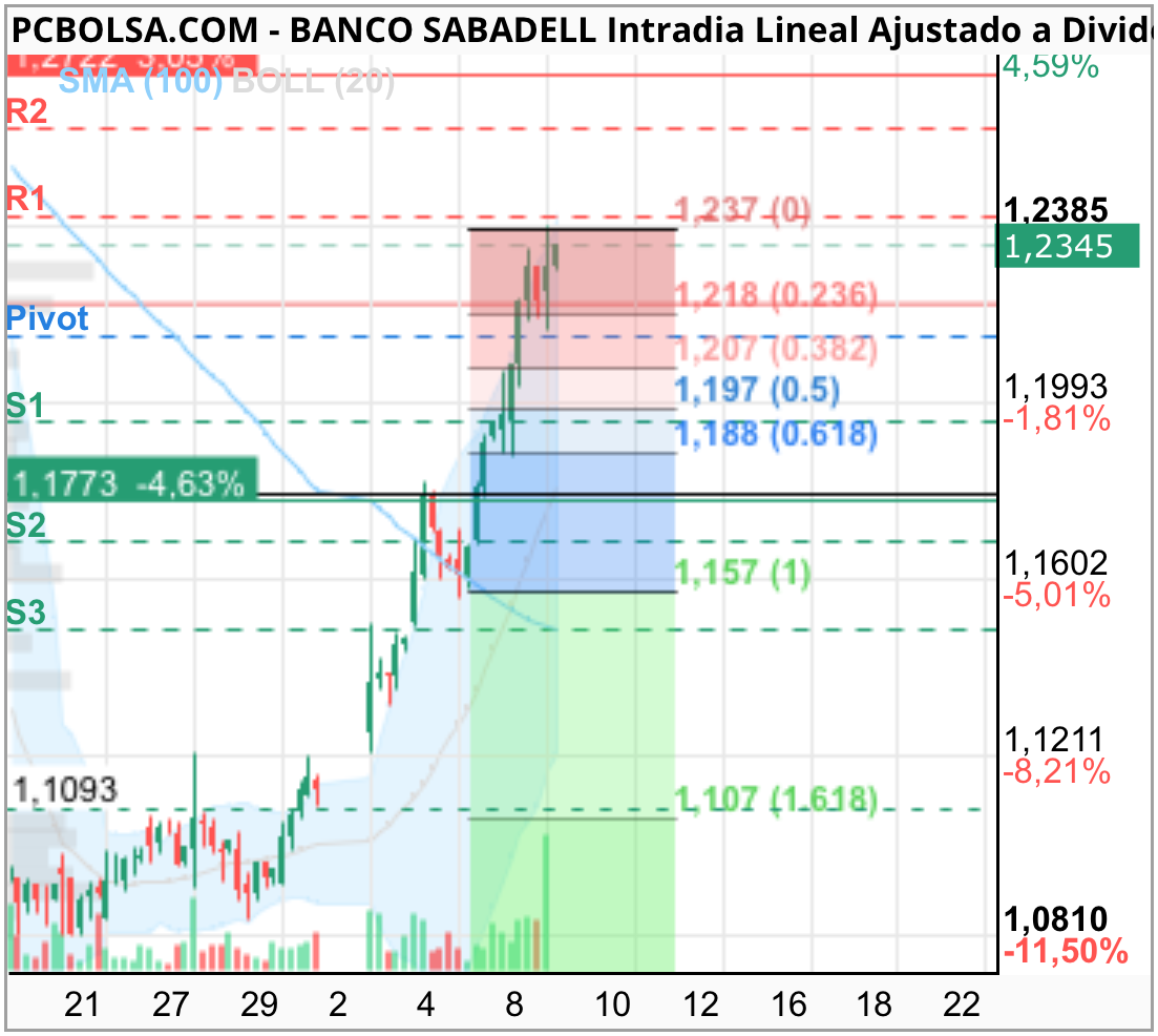 grafico de la accion anonymousprime