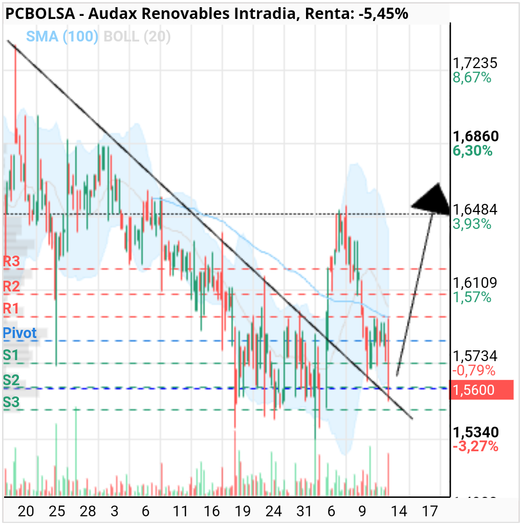 grafico de la accion oscar41