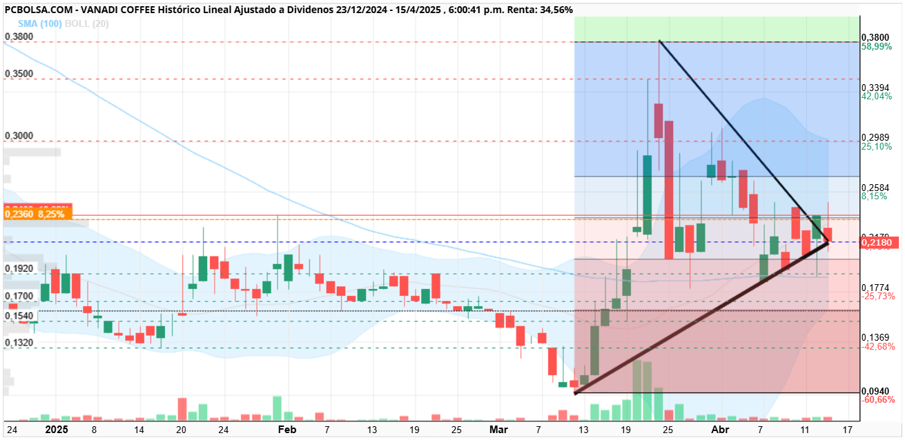 grafico de la accion steelsar