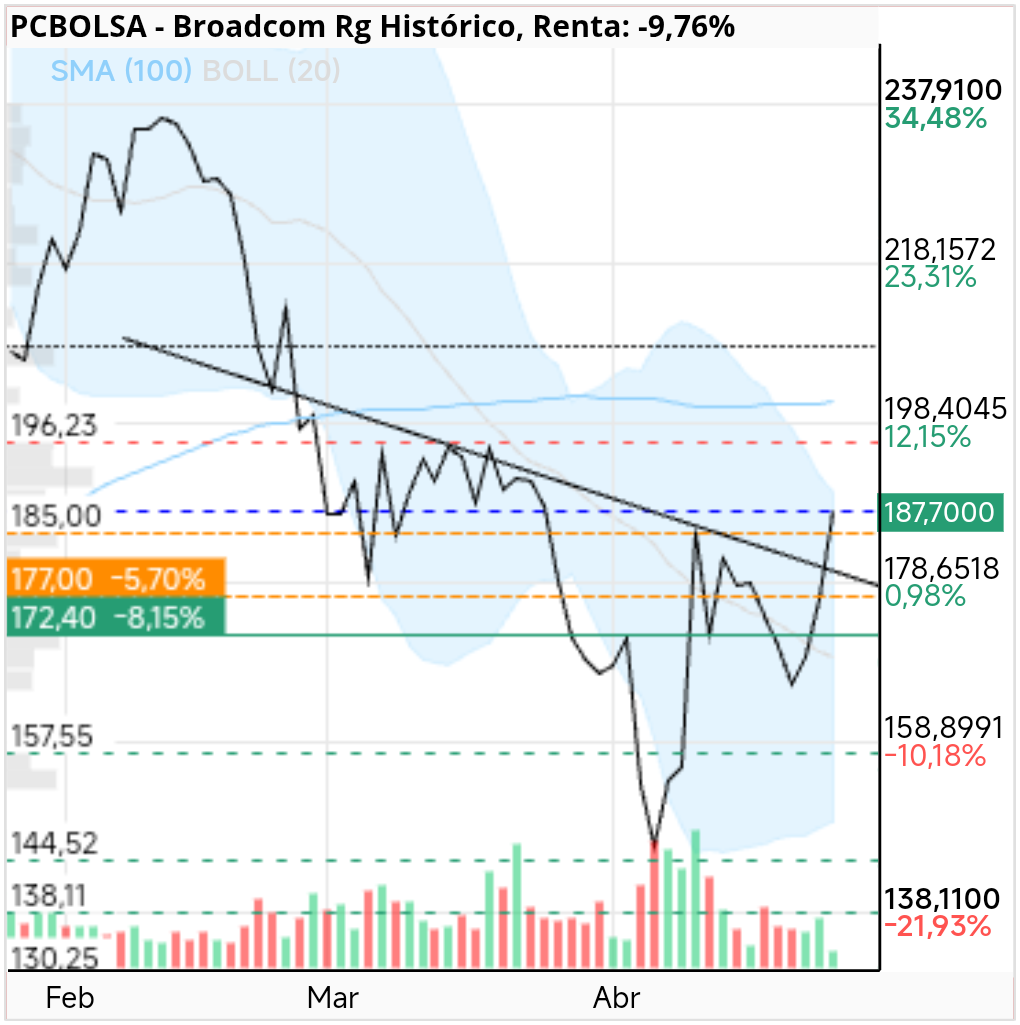 grafico de la accion pere67