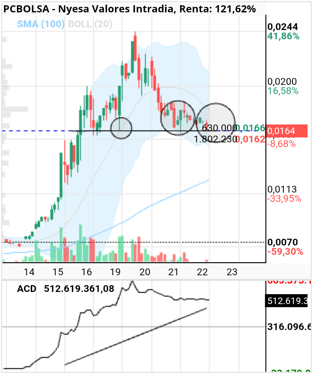 grafico de la accion toretillo2