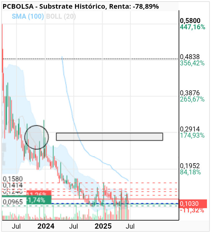 grafico de la accion dario69