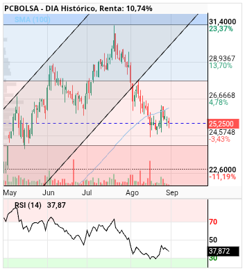 grafico de la accion alvaropc