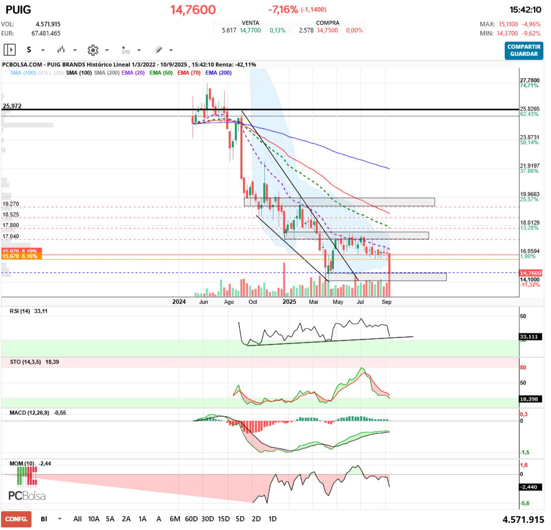 grafico de la accion angel_campos