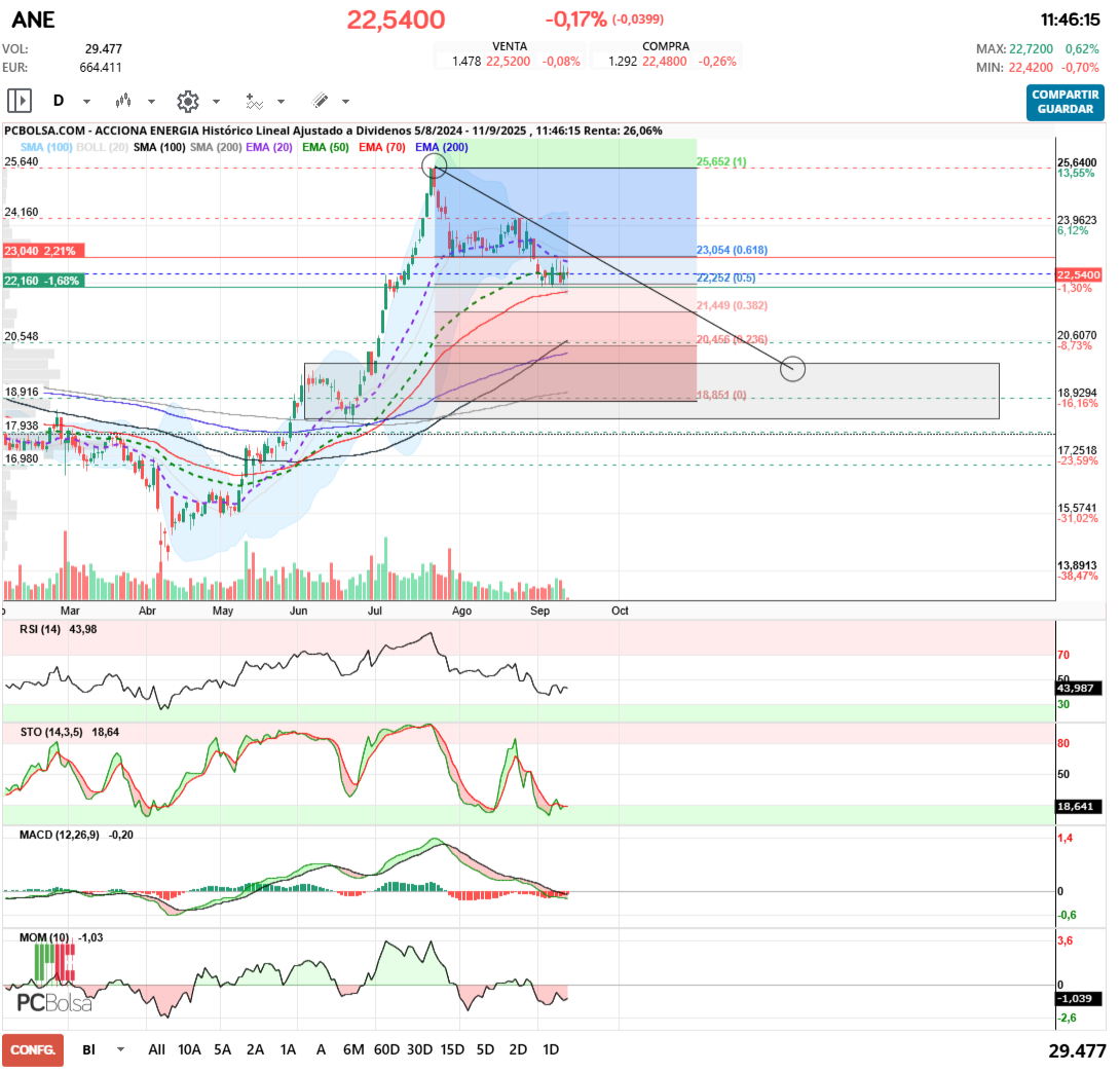 grafico de la accion angel_campos