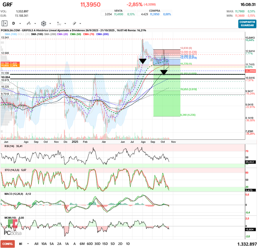 grafico de la accion angel_campos