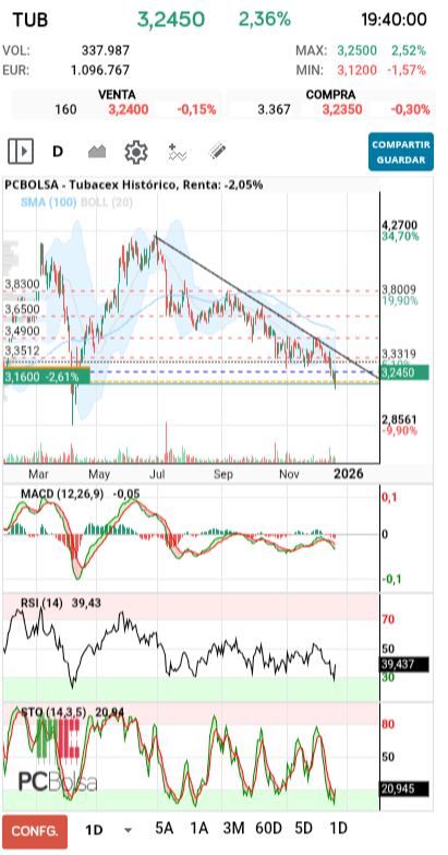 grafico de la accion pedrin69