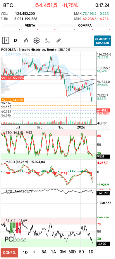 grafico de la accion pere67