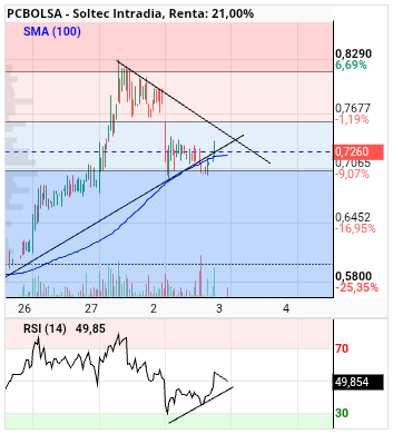 grafico de la accion alvaropc