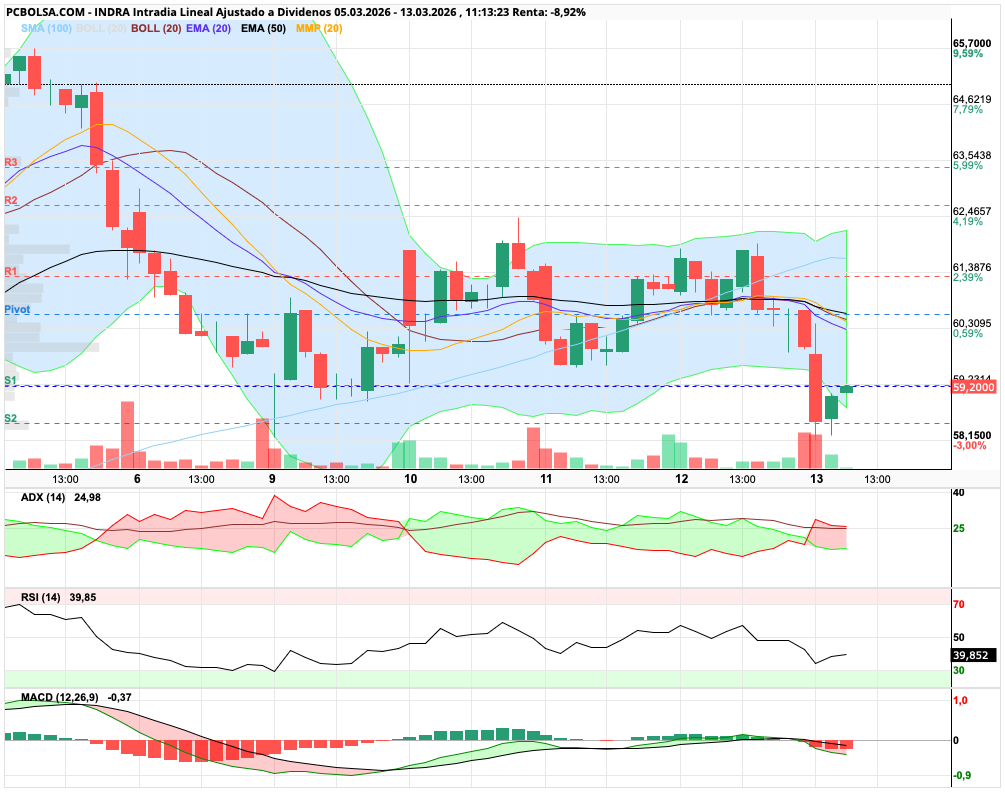 grafico de la accion goanna