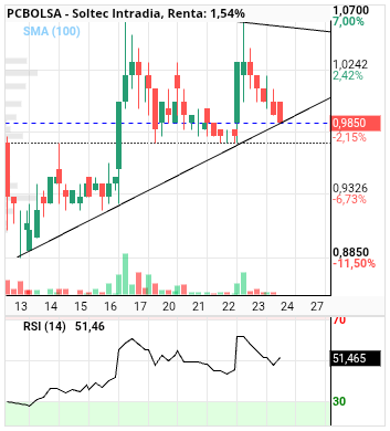 grafico de la accion alvaropc