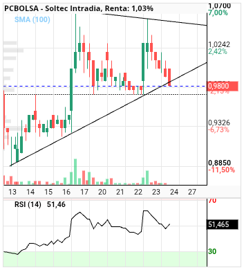 grafico de la accion alvaropc