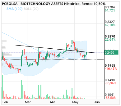 BIOTECHNOLOGY ASSETS - Zona de rotura e inicio movimiento a 31