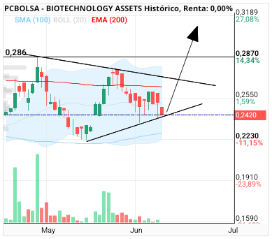 BIOTECHNOLOGY ASSETS - El volumen maeca el camino