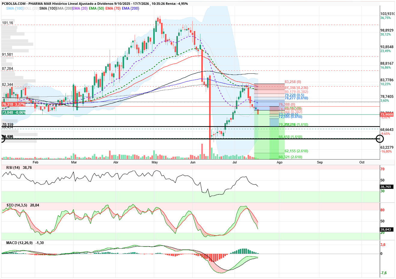 grafico de la accion angel_campos