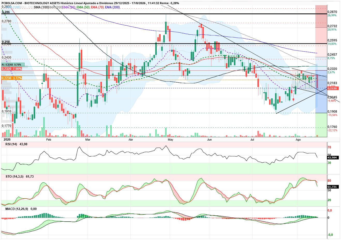 grafico de la accion angel_campos