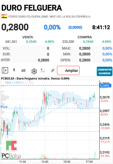 Duro Felguera - asi esta ahora la subassta de Duro Felguera