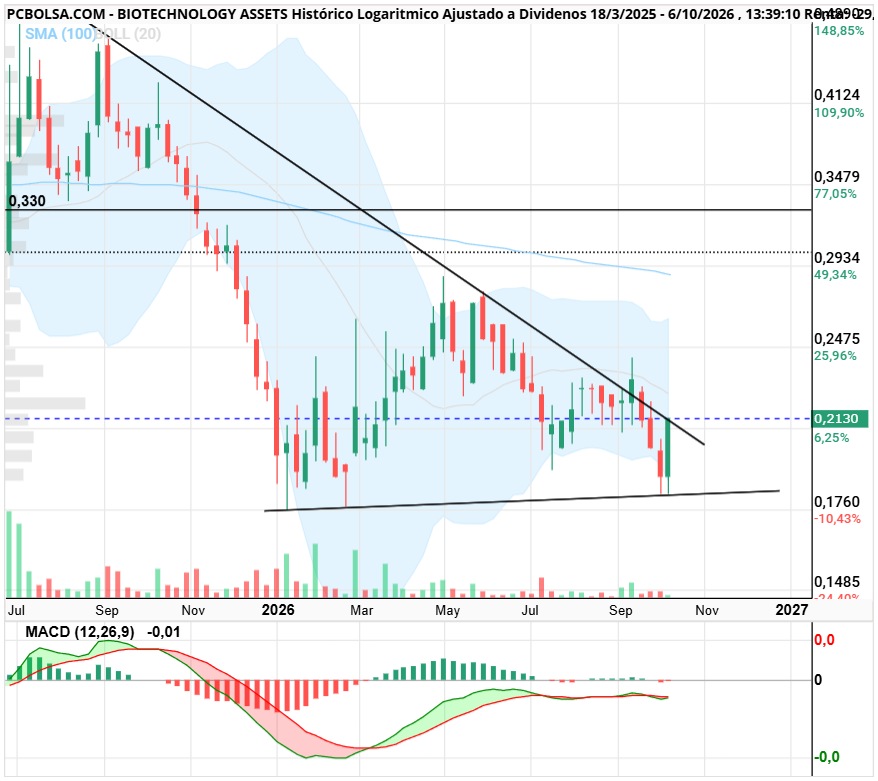 BIOTECHNOLOGY ASSETS - Necesita noticias para romper?? O rompera y despues noticias.