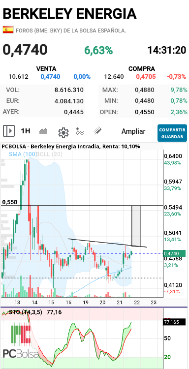 Berkeley Energia - . 