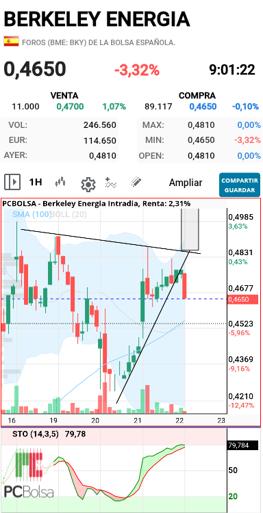 Berkeley Energia - Sapo